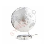 Globe lumineuse chrome 30 cm