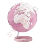 Globe lumineuse coral 30 cm Français