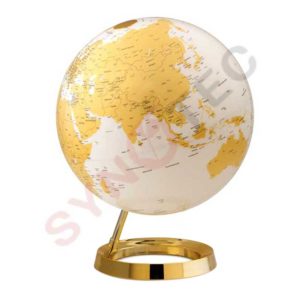 Globe lumineuse gold 30cm Français