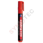 Marqueur permanent rouge EDDING