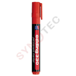 Marqueur permanent rouge EDDING