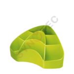 Organiseur de bureau plastique vert ARDA