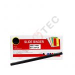 Paquet de 50 baguettes noires 14 mm SLIDE BINDER