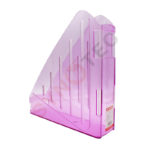 Porte revue violet transparent ARDA