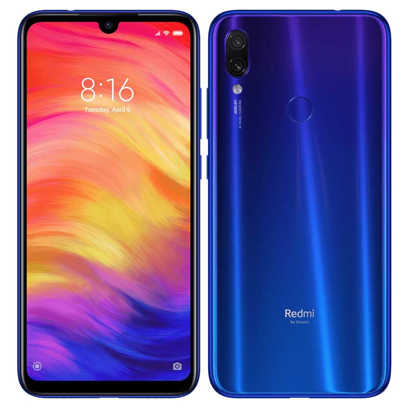 Smartphone-XIAOMI-REDMI-NOTE-7-4Go-64Go-Neptune-Blue