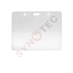 Badge 70*100mm transparent