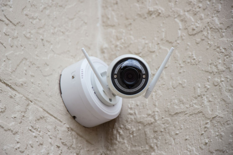 Caméra de surveillance connectée