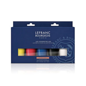 Coffret 5 acryliques Lefranc & Bourgeois 80 ml (300684) Tunisie