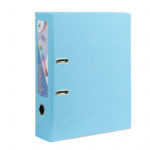 Classeur personnalisable 75mm OFFICEPLAST bleu pastel