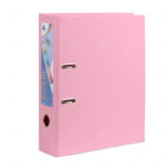 Classeur personnalisable 75mm OFFICEPLAST rouge pastel