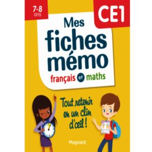 Mes fiches mémo CE1 français -math