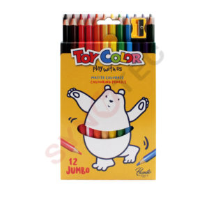 Crayons de 12 couleurs jumbo TOY COLOR