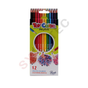 Crayons de 12 couleurs TOY COLOR