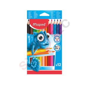 Crayons de 12 couleurs Maped
