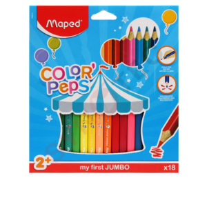 Crayons de 18 couleurs Maped Jumbo