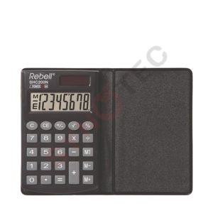 Calculatrice de poche REBELL SHC208
