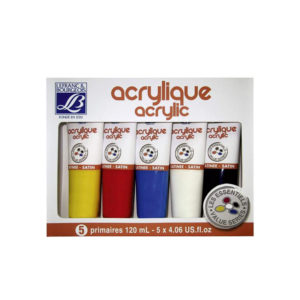 Coffret 5 acryliques LEFRANC BOURGEIS 120ml Tunisie