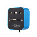 HUB USB 03 PORT + CARD READER COMBO