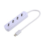 HUB USB-TC TO USB 2,0 4 PORTS