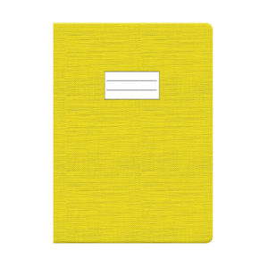 Protège cahier GM lino jaune