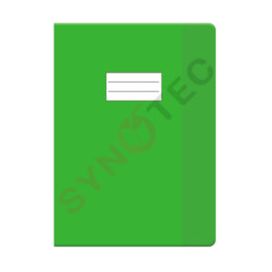 Protège cahier GM lino vert