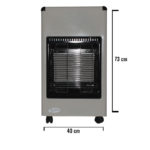 Chauffage à Gaz BORKEN COALA (GIII) Blanc