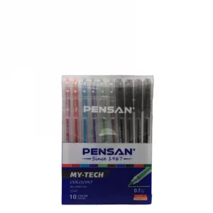 Pochette 10 stylos à bille PENSAN