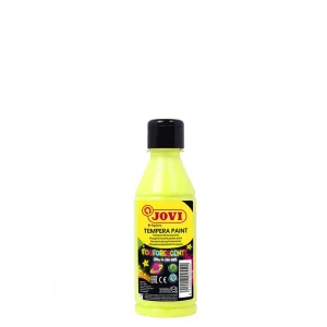 Gouache liquide jaune phosphorescente de 250 ml Jovi