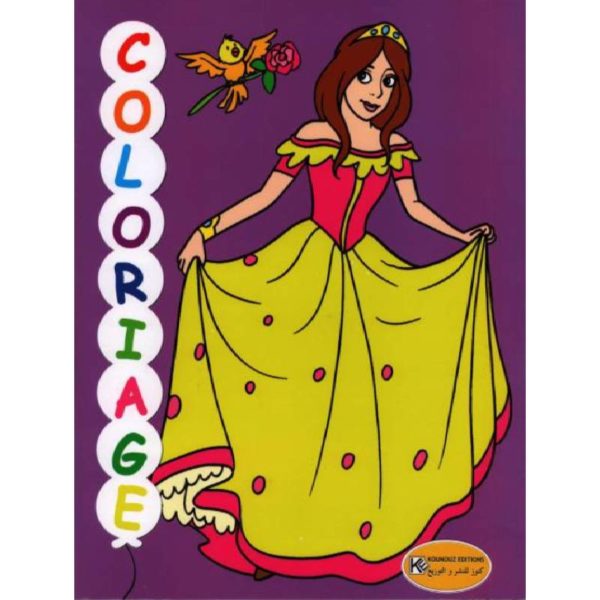 Coloriage princesse