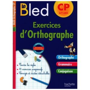 bled exercices d'orthographe cp 001