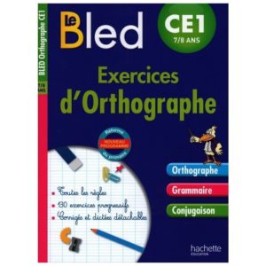 bledexercices d'orthographe ce1 001