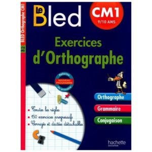 bled exercices d'orthographe cm1 001