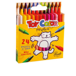 Crayons à la cire de 24 couleurs Toy Color