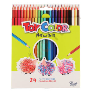 Crayons de 24 couleurs Toy Color