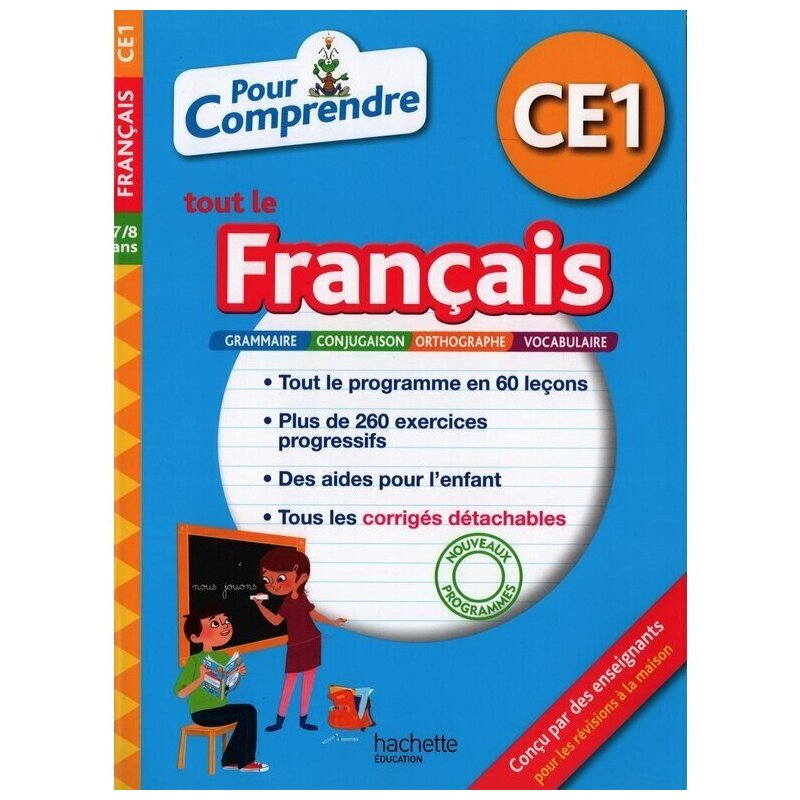 Pour comprendre, français CE1, 7-8 ans : orthographe, conjugaison