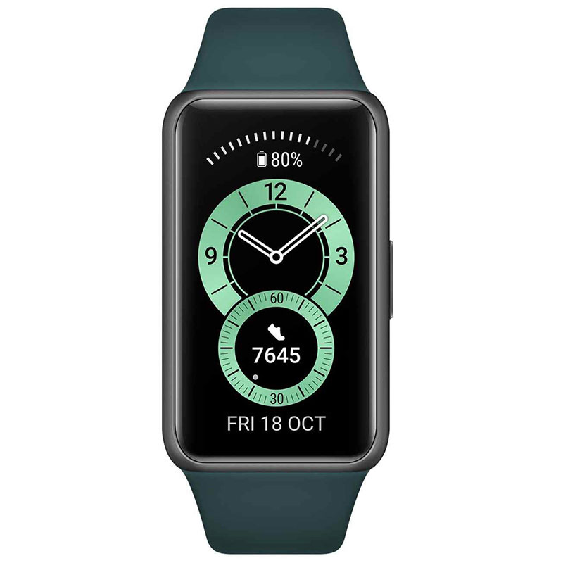 Huawei band 6 forest green обзор