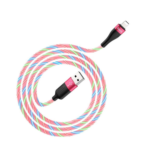 Cable USB HOCO Streamer 2.4A 1m (U85) iphone