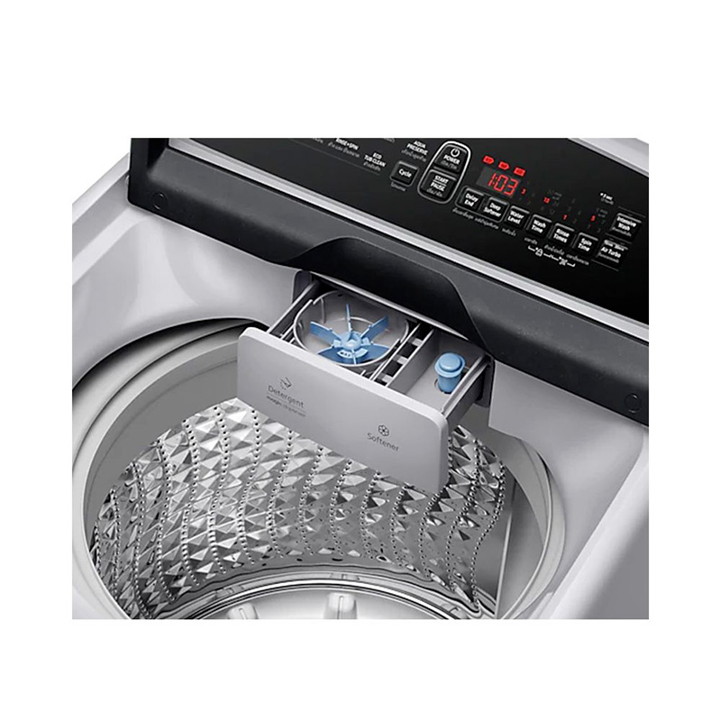 Machine à laver SAMSUNG Top 12Kg Silver (WA12T5260BYULO)