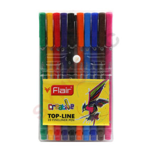 Pochette de 10 stylos feutre Flair TOP-LINE
