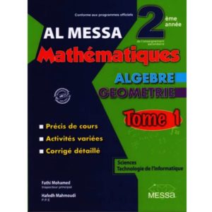 Al Messa mathématiques 2éme Science -info