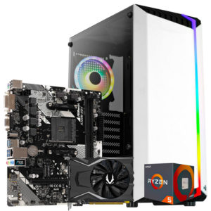 Pc du Bureau Gamer Bionic RYZEN5 1600 Pro 8Gb 480GB SSD 4G GTX1650 (600W)