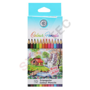Crayons de 12 couleurs
