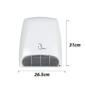 Radiateur électrique COALA 1500W pour salle de bain (RAD S,B)