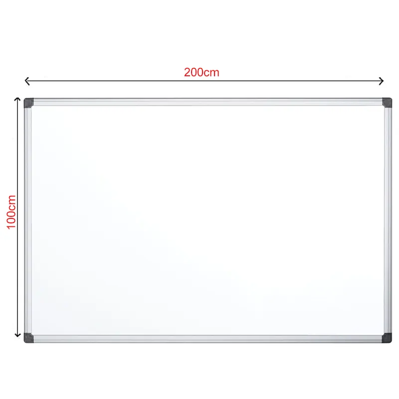 Tableau blanc magnétique 200100cm BI-OFFICE