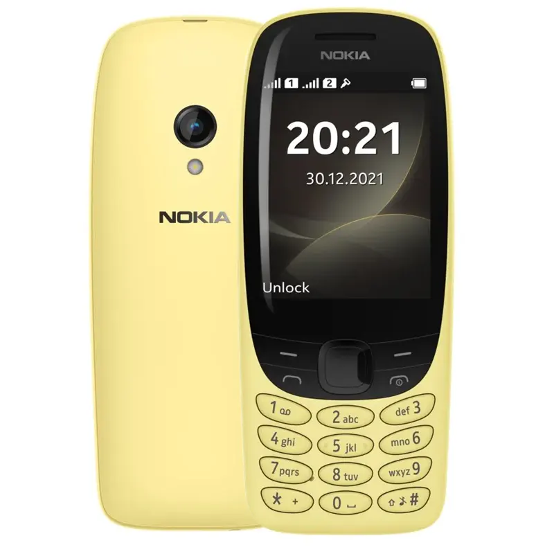 Téléphone Portable NOKIA 6310 NENA 3 Jaune (TA-1400 DS)