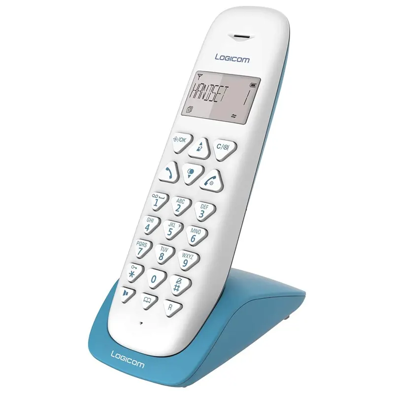 Téléphone Sans Fil LOGICOM VEGA 150 Turquoise
