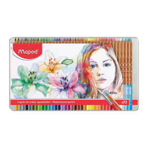 crayons de couleur MAPED Aquarellables x72 (832472) TUNISIE