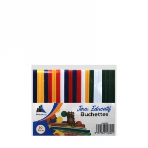 20 buchettes multicolores Office Plast