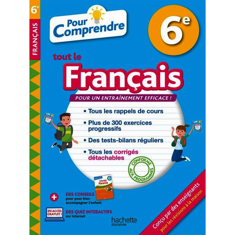 Cours De Francais 6Eme Exercices Fran ais 6 me Avec Corrig s IXXLIQ