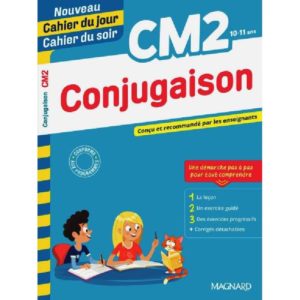 Cahier du jour/Cahier du soir Conjugaison CM2 10-11